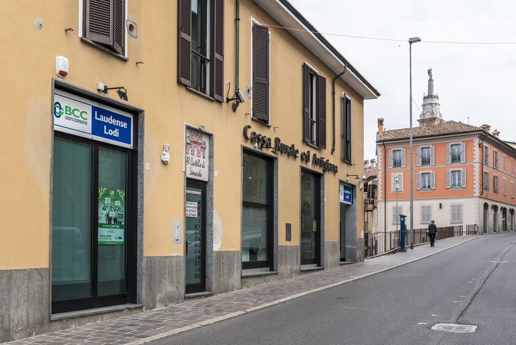 Al Castello Di Leonardo Hotell Sant'Angelo Lodigiano Exteriör bild